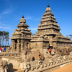 Mamallapuram is a town in Kancheepuram